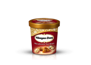 Crme glace Macadamia Hagen-Dazs pot 100ml